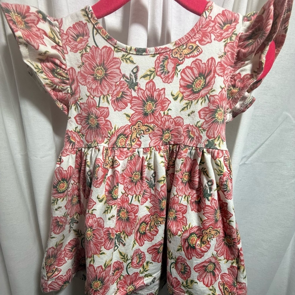 Cynthia Rowley Lot of 3 dress size 2t Flutter Sleeve Dress Easter/Spring - Picture 2 of 10